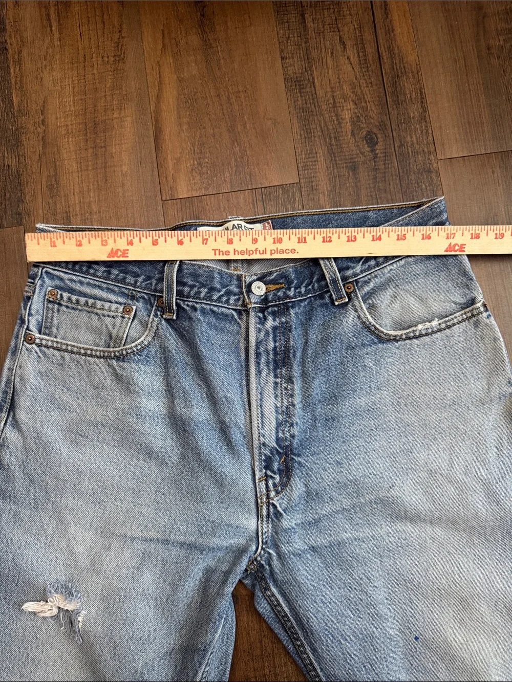Levi's Light Wash Straight Leg Men's Jeans